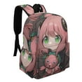 thumbnail image 2 of Anya Forger Spy X Backpack Bookbag Casual Daypack Travel Backpacks for Work Hiking Camping, 2 of 8