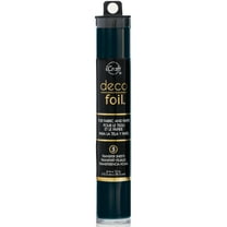 iCraft Deco Foil Transfer 6x12 Tube Black 5pc