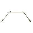 thumbnail image 3 of Giulia 13/16" Bay Window curtain rod 20"-36", 38"-72" - Antique Brass,(ABay-04-4), 3 of 3
