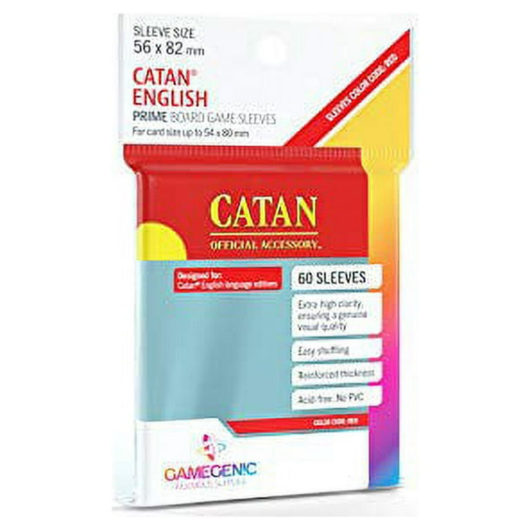 Gamegenic Prime Board Game Sleeves 60ct Catan English - Walmart.com