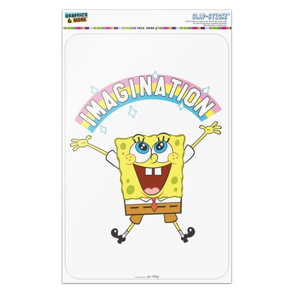SpongeBob Imagination Rainbow Home Business Office Sign