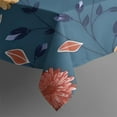 thumbnail image 5 of Pioneer Flower Floral Print Pattern Square Tablecloth,Waterproof Square Table Cover,Wipeable Spillproof Washable Table Cover for Home Kitchen Party Decor 52"x52"(132x132cm), 5 of 6