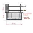 thumbnail image 4 of Brazilian BBQ Charcoal Grill with Firebox - 7 Skewers - Oca-Brazil, 4 of 12