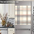 thumbnail image 3 of Yayeee Magnetic Dishwasher Cover for The Front Decoration Home Kitchen Machine Sticker Protector, Beige Plaid Pattern, 3 of 6