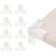 thumbnail image 1 of Protectores de esquina Uxcell 8Pcs Protectores de esquina de mesa Guardias de esquina de muebles y parachoques de bordes (con forma 3D, transparente), 1 of 6