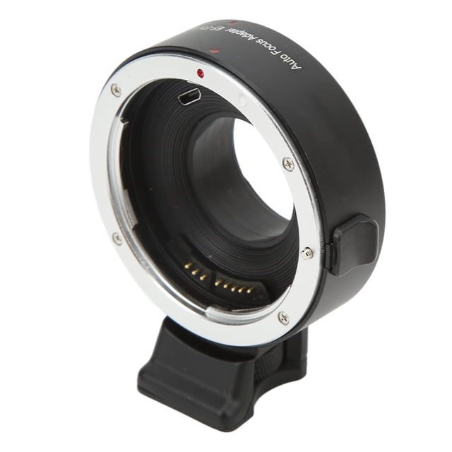 Adaptador de Montaje de Lente, Anillo de Adaptador de Lente de ContactO Electrónico de Metal Anillo de Enfcoque Rápido de 1/4 Pulgadas de Tornillo para dispararar para el Montaje Ef