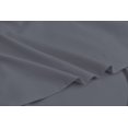 thumbnail image 2 of 6 Piece Rayon Made From Bamboo Sheet Set by OKAO - Silky Soft - Wrinkle Free - Deep Pockets-Softer and Stronger Than Cotton - 1 Fitted Sheet, 1 Flat, 4 Pillowcases King, Gray, 2 of 5