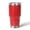 Red, variant on Muka 30 Oz. Stainless Steel Tumbler, Durable Powder Coated Insulated Travel Cup-Black