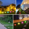 thumbnail image 4 of Labymos 16LEDs Solar P-ower Energy Ground Lawn Lamp Disk Light Sensitive Light S-ensor IP65 Water, 4 of 8