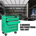 thumbnail image 3 of ARTMAN 5 Drawer Storage Tool Chest for Garage Storage with 4 Wheels and Locking System for Workshop Garage Warehouse, 3 of 14