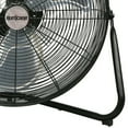 thumbnail image 5 of Open Box Hurricane Pro 20" High Velocity Heavy Duty Metal Floor Fan, Black, 5 of 9