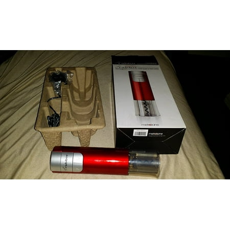 - Electric Rabbit Rechargeable Corkscrew with Built-in Foil Cutter (Red), Pulls wine corks at the touch of a button. By Metrokane Ship from US