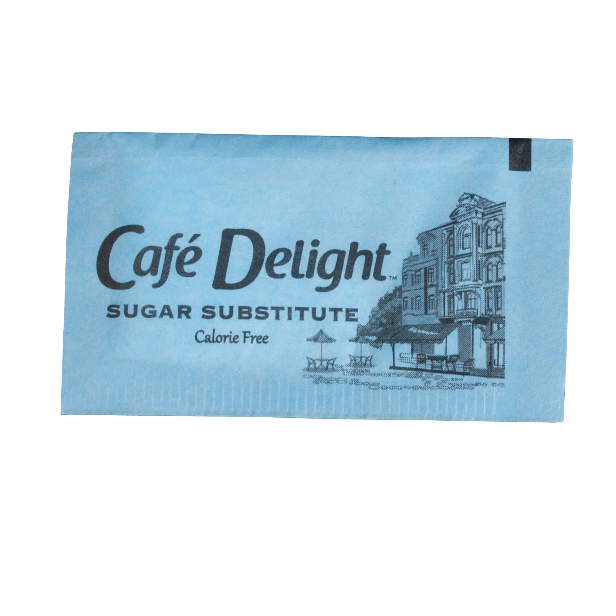 Cafe Delight Blue Aspartame Sugar Substitute, 0.8 Gram 2000 per case