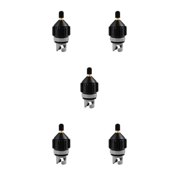 Yuarrent Adaptador de válvula de aire Accesorio de bote inflable profesional Repuestos Convertidor de bomba resistente al desgaste Componente de Type2 NO2 Yuarrent CBP029617