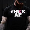 thumbnail image 4 of Combat Iron Thick Af Donut Edition Men's T-Shirt 4Xl / Pink, 4 of 5