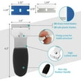 thumbnail image 2 of 4 Pack Razor  Scraper, with 20 Metal & 20 Plastic , Multi-Purpose Cleaning Remover Tool for Glass Caulk, Adhesive, Wall, Stovetop, , Window, Sticker, Tile, Label, 2 of 6