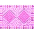 thumbnail image 1 of Ahgly Company Indoor Rectangle Southwestern Pink Country Area Rugs, 8' x 10', 1 of 4
