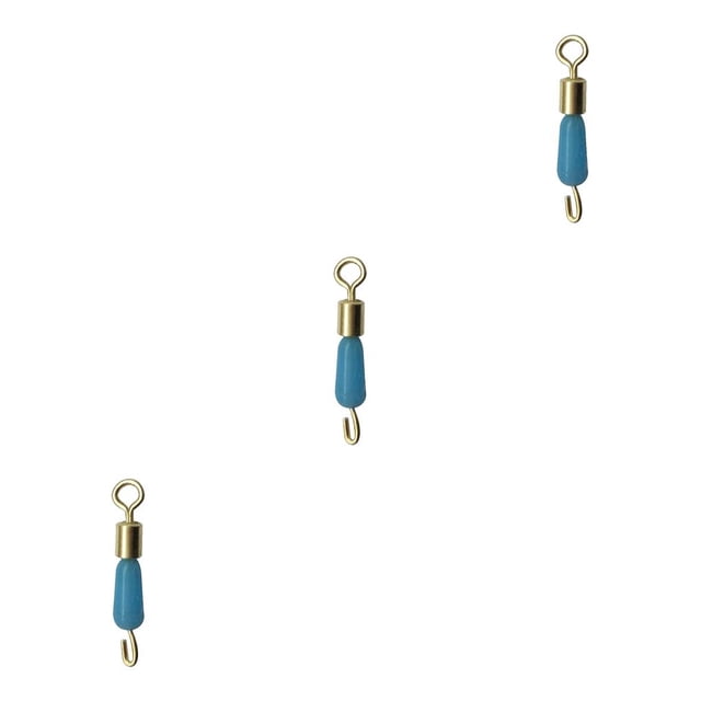 Sonducket 10 uds Accesorios de pesca Clip de plomo Color azul Tamaño M
