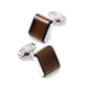 thumbnail image 2 of Gemelos Cuadrados de ópalo, Elegante, Gemelos para Hombre, Esmoquin Francés para Hombre Hugo Gemelos de hombre francés, 2 of 9