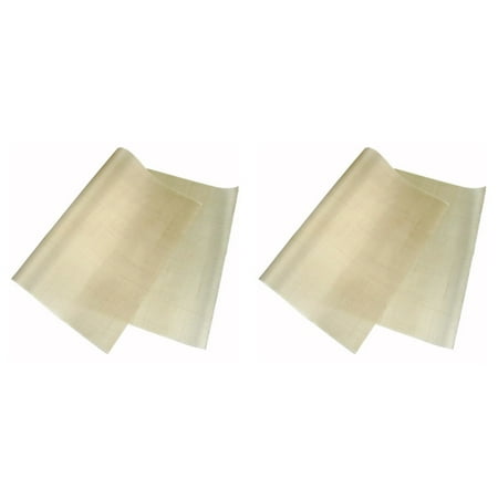 

2pcs 60*40 Non-Stick Oven Liner High Temperature Bakeware Baking Cooking Paper Kitchen Accessory For Home Cooks (White)