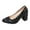 Black, variant on Women's Sequin Stiletto Heel Pointed Toe Pumps Party Wedding Work High Heels