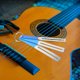 thumbnail image 2 of 3 protectores de trastes de guitarra, protectores de diapasón de metal, protectores de trastes de bajo para aderezar y pulir trastes., 2 of 7