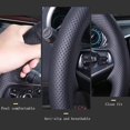 thumbnail image 3 of Ccomtomize Microfiber Leather Car Steering Wheel Cover For Toyota RAV4 2013-2018 Toyota Corolla 2014-2017 Auris 2013-2016, 3 of 6
