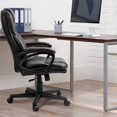 thumbnail image 4 of Homall Faux Leather High-Back Executive Office Chair with Lumbar Support,Black, 4 of 7