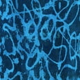 thumbnail image 1 of Ahgly Company Indoor Square Persian Light Blue Bohemian Area Rugs, 7' Square, 1 of 4
