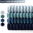 thumbnail image 3 of 4 Fundas de Cojines Decorativos, Suave Fundas para Cojín Cuadrado, Funda para Cojines de Sala, Funda de Cojín Cuadrada, Estilo Boho Chic Rústico, para sala, sofá, Dormitorio (Marrón), 3 of 4