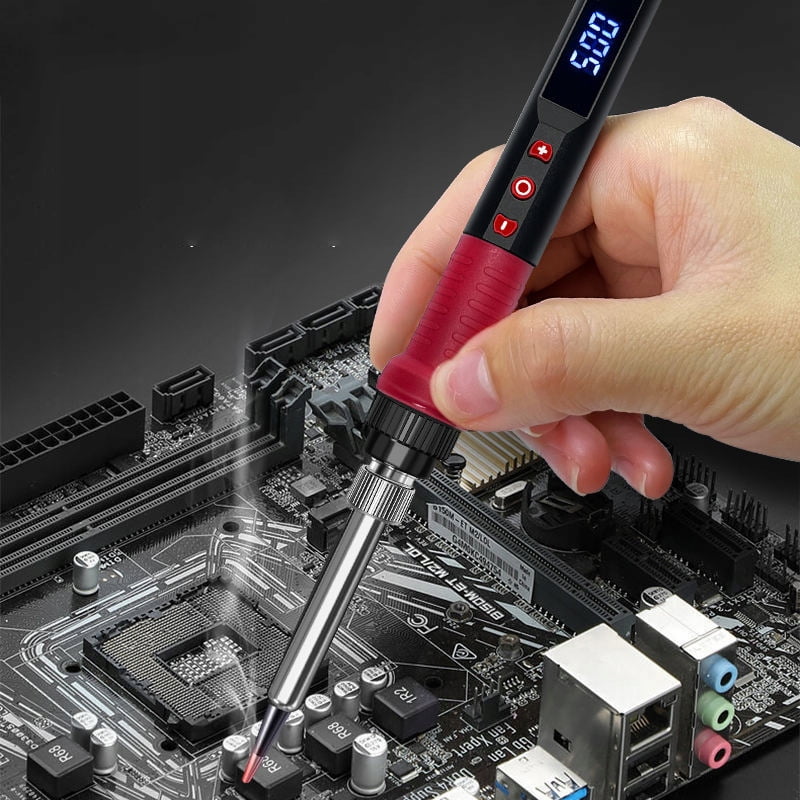 Constant temperature internal heating electric soldering iron 60w adjustable temperature 110V electric soldering iron package
