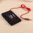 thumbnail image 4 of Adaptador Auxiliar Casete Convertidor Cinta Coche Con Conector Jack 3 5mm para Cable IPhone MP3, 4 of 7