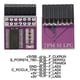 thumbnail image 5 of Módulo de seguridad de cifrado TPM 2.0 Interfaz LPC de 14 pines Módulo TPM 2.0 para Win11 2.0 para plataforma ASUS Púrpura, 5 of 14