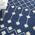 thumbnail image 6 of Nourison Grafix Moroccan Navy 3'9" x 5'9" Area Rug, (4x6), 6 of 8