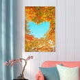 thumbnail image 5 of Dreamtimes Poster Prints Wall Paper Art Decor Autumn forest orange 24x36 inch Photo Picture Poster for Home Bedroom Living Room Kitchen, 5 of 7