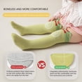 thumbnail image 4 of CHUANK 6 Pairs Toddler Non Slip Socks  Cute Baby Socks with Grips Crew Socks  Baby Terry Socks - S, 4 of 7