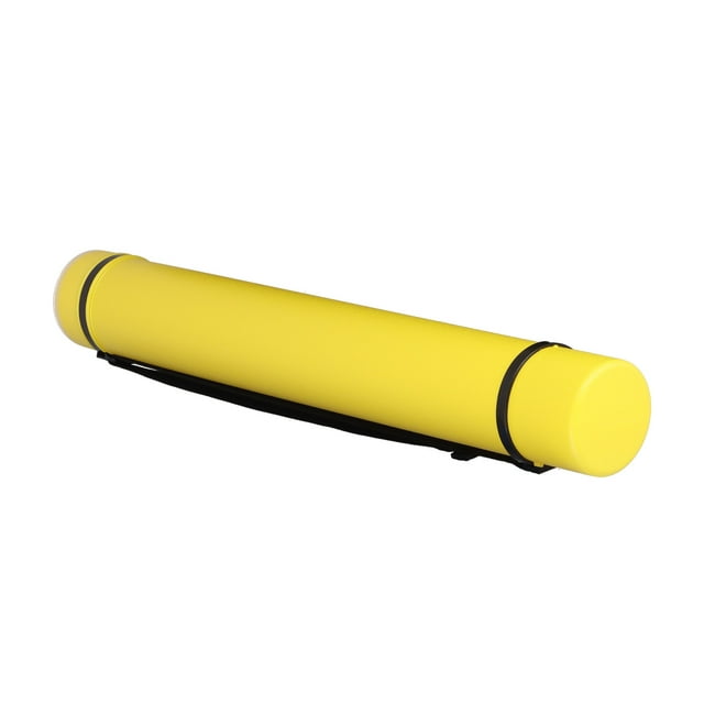 Tube d'Affiche, Tube d'Affiche Rond Antichoc pour Extérieur pour Voyage pour Rangement Blanc, Jaune, Bleu, Noir, Rouge