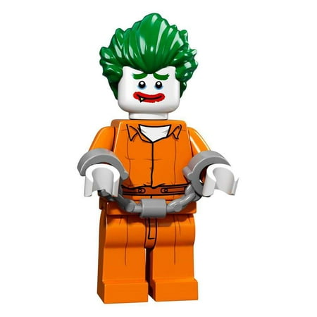 DC LEGO Batman Movie The Joker Minifigure [Arkham Prison (Best Lego Batman Minifigures)