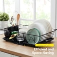 thumbnail image 3 of Juego de escurridores de platos Sweet Home Collection que ahorra espacio, 3 of 6