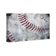 thumbnail image 3 of AatoeaX 'Baseball Made' Sports and Teams Wall Art Canvas Print - White, Red Modern Wall Art Canvas Poster – Aesthetic Print for Home, Office Decor, 8"x10"or10"x8",Unframe, 3 of 4