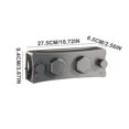 thumbnail image 3 of Retractable Twin Clothesline, Wall Mounted Stainless Steel Clothes Dryer, 6.7 ft, 3 of 8