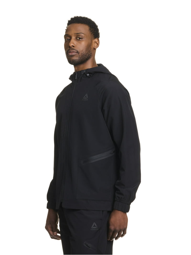 Reebok men's Infinity Performance Full Zip Woven Jacket - Walmart.com