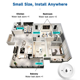 thumbnail image 2 of Detector de Fugas de Agua Zigbee para Zigbee con Aplicación de Control Remoto, Sensor de Agua para Cocinas y Sótanos., 2 of 5