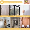 thumbnail image 4 of XNKOLMJ 2Pcs Spring Tension Curtain Rods 28 to 40 Inch  Small Tension Rod Expandable Adjustable Window Tension Rods No Drill(Black), 4 of 6