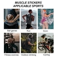 thumbnail image 4 of Sonducket Cinta muscular Algodón elástico Deportes Vendaje Portátil Auto Algodón Cinta de apoyo deportivo Gimnasios en casa camuflaje verde 7.5 cm Sonducket OD001037-01, 4 of 6