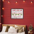 thumbnail image 4 of Stupell Industries Farmhouse Candy Cane Lane Sign Black Floating Frame Canvas Art, 21 x 17, by Creatif Belle, 4 of 8