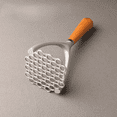 thumbnail image 3 of 1pc, Premium Aluminum Alloy Potato Masher - Effortless Fruit and Vegetable Crusher, Ricer, and Smasher with Non-Slip Handle for Smooth Mashing - Kitchen Essential for Restaurant and Home Use, 3 of 5