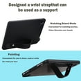thumbnail image 4 of ChicShell Case for iPad Pro 13 (M4) 2024 with Stand, Premium PU Leather Tablet Case with Wristband Slim Lightweight Shockproof Protective Back Cover for iPad Pro 13 Inch Case, iPad 13 Case, Black, 4 of 9