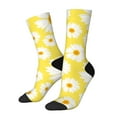 thumbnail image 1 of Balery Daisies Flowers Calcetas Largas con Estampado para Hombre y Mujer – Suaves y Transpirables, Talla Única (US 5-11), 1 of 6