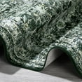 thumbnail image 5 of Washable Runner Rugs 2x6 for Living Room, VintageFloor Carpet with Non-Slip Backing, Low Pile, for Entryway Hallway Bedroom(Green), 5 of 7